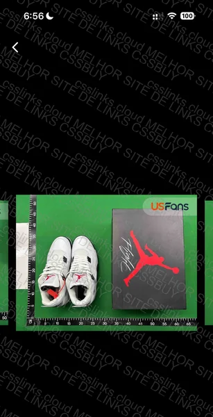 Air Jordan 4 White Cement 42EUR