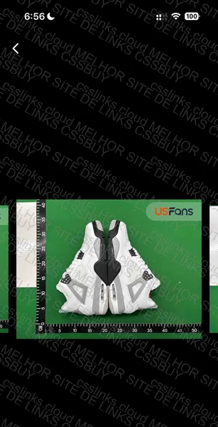 Air Jordan 4 White Cement 42EUR 5