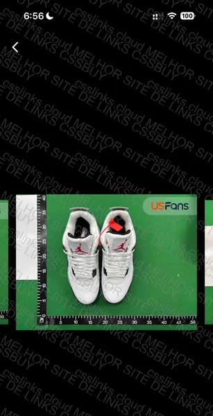 Air Jordan 4 White Cement 42EUR 6