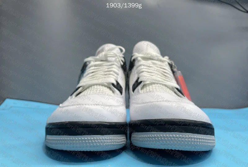 Air Jordan 4 White Cement LJR 3