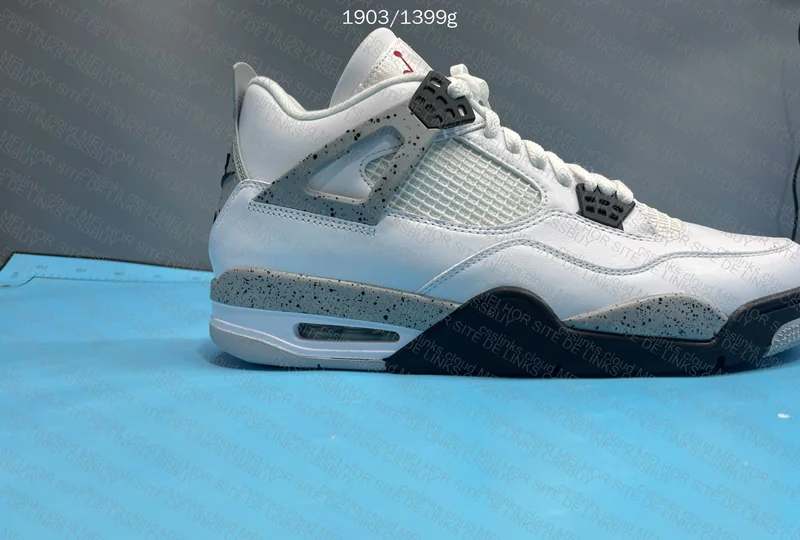 Air Jordan 4 White Cement LJR 5