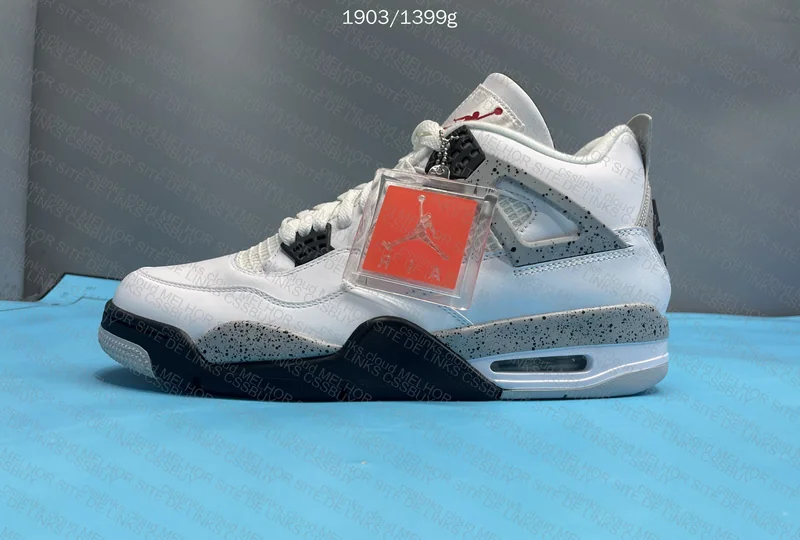 Air Jordan 4 White Cement LJR 8