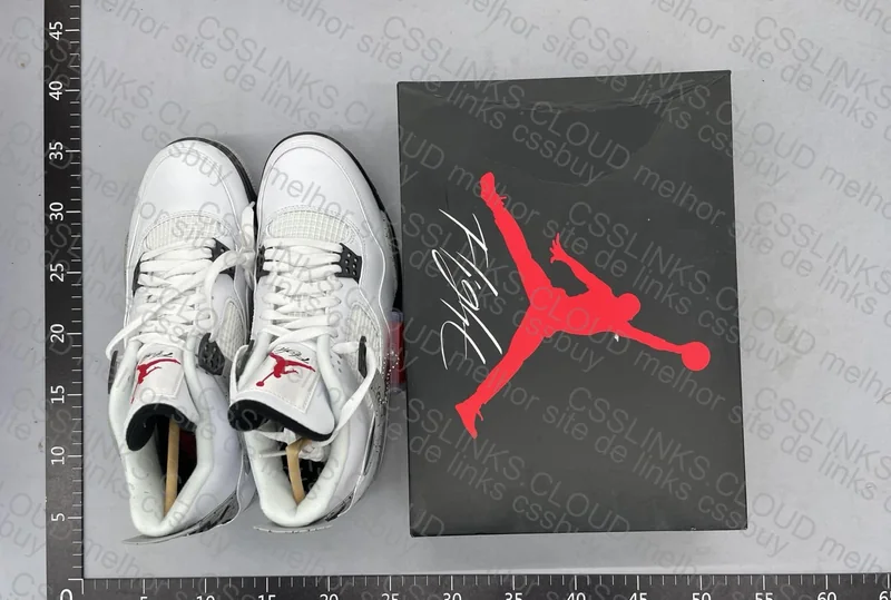 Air Jordan 4 White cement - LJR B