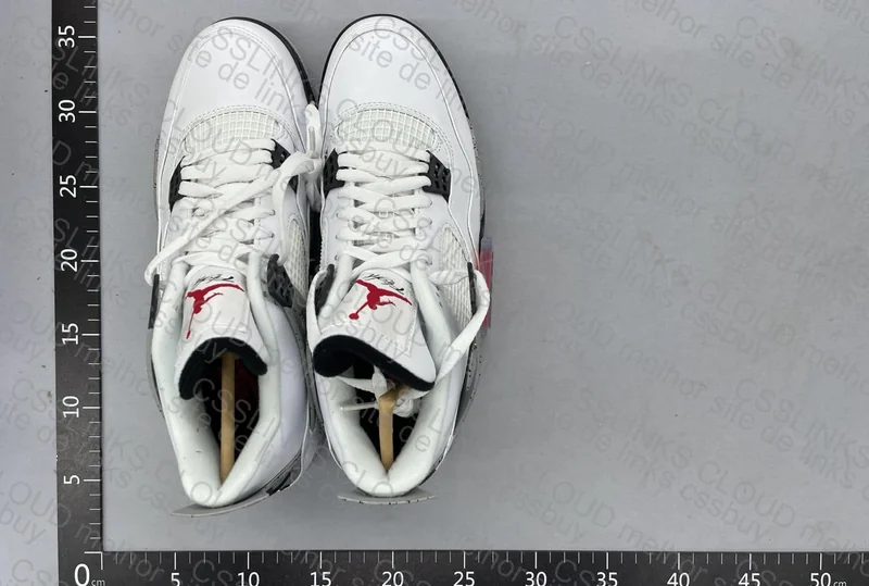 Air Jordan 4 White cement - LJR B 2