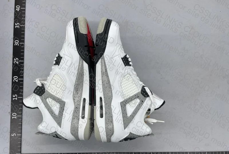 Air Jordan 4 White cement - LJR B 3
