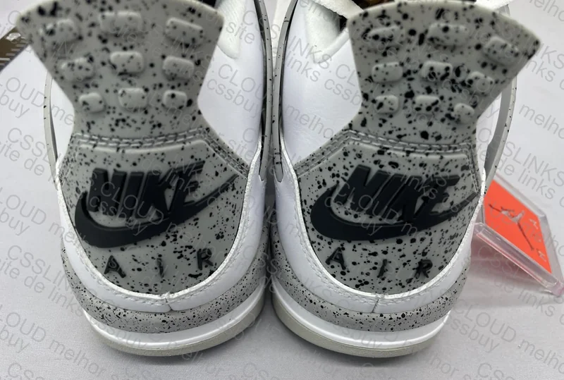 Air Jordan 4 White cement - LJR B 5