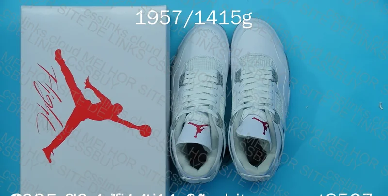 Air Jordan 4 White Oreo