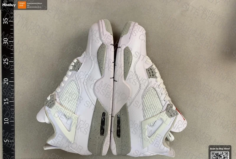 Air Jordan 4 White Oreo