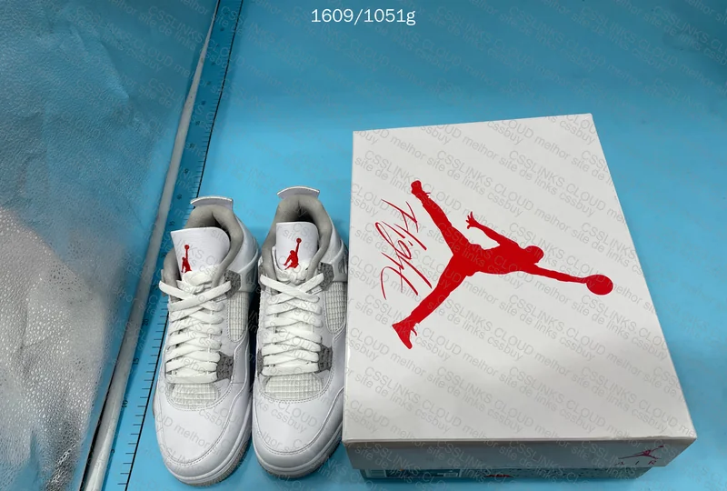 Air Jordan 4 White Oreo AJ4 3