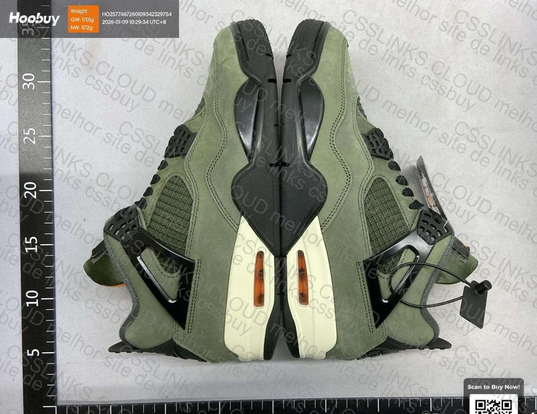 Air jordan 4 x undefeated 2025 5
