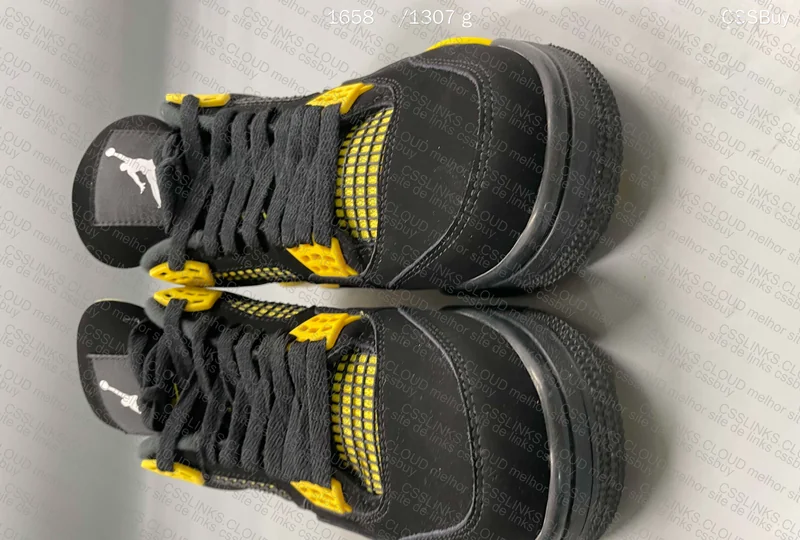 Air Jordan 4 Yellow Thunder 5