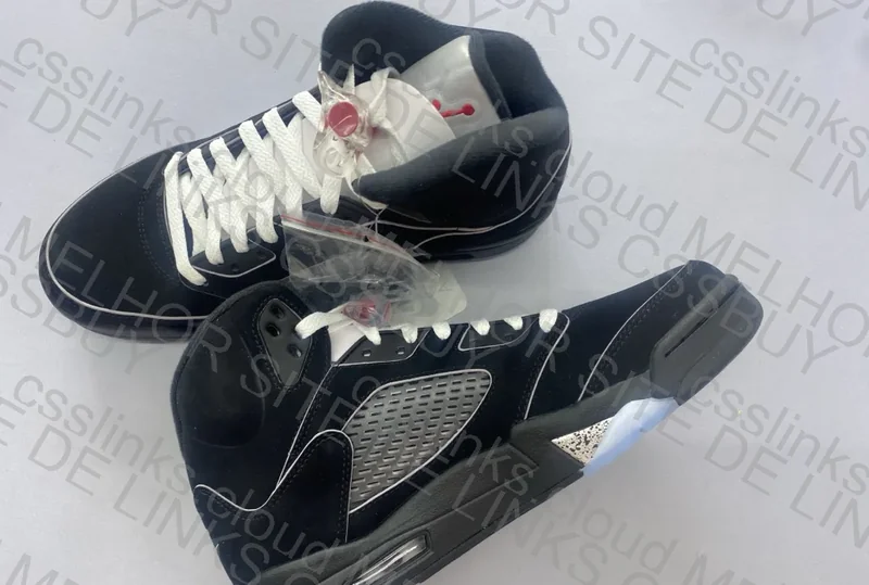 Air Jordan 5 Black Metallic Reimagined LJR 2