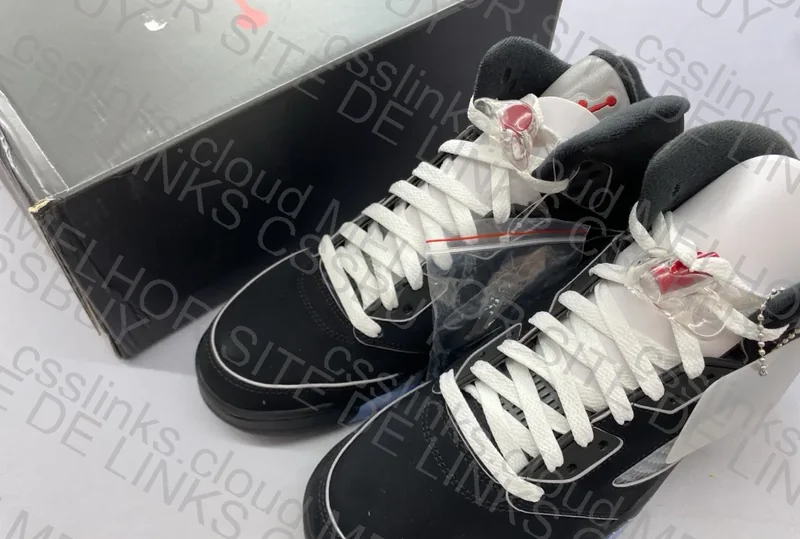 Air Jordan 5 Black Metallic Reimagined LJR 3