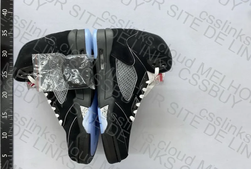 Air Jordan 5 Black Metallic Reimagined LJR 4