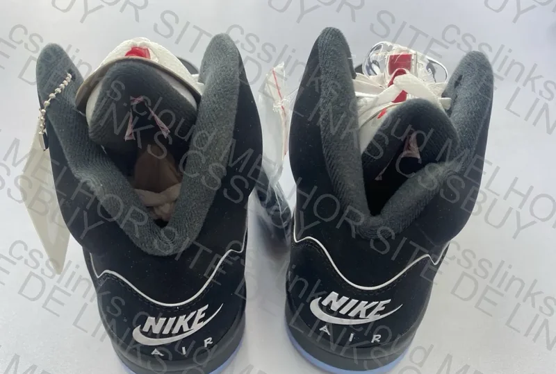 Air Jordan 5 Black Metallic Reimagined LJR 5