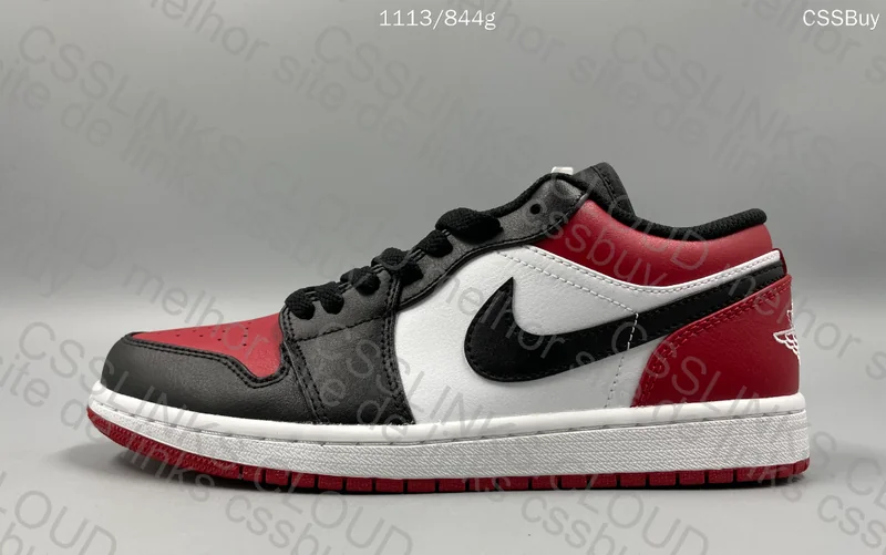 Air Jordan Low Bred Toe 2