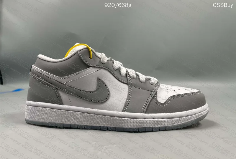 Air Jordan Low White Wolf Grey 6