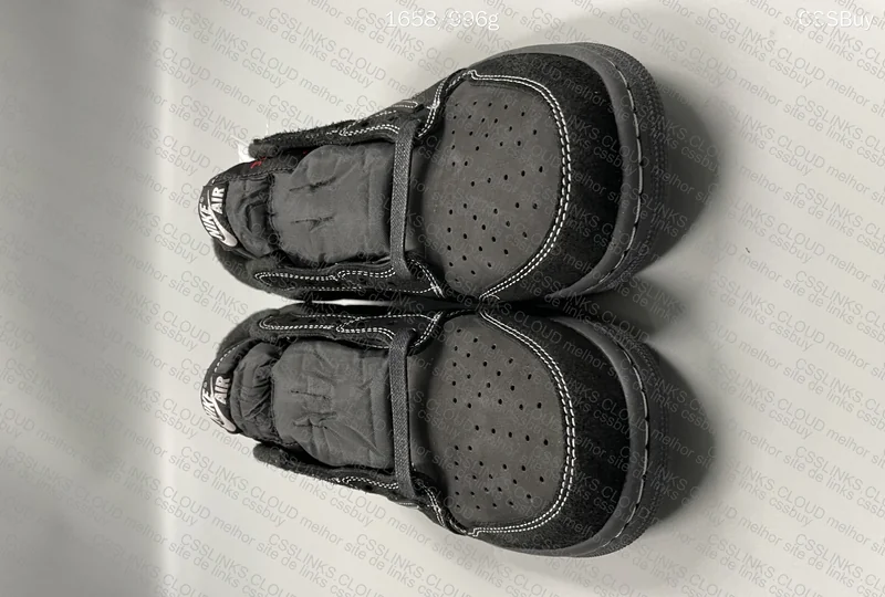 Air Jordan Low x Travis Scott - Black Phantom FK B Grade 2