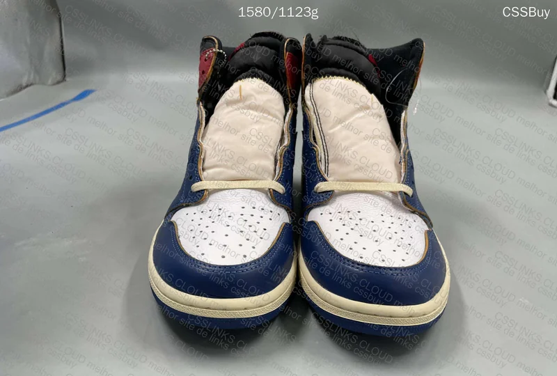 Air Jordan Union LA Blue Toe 3
