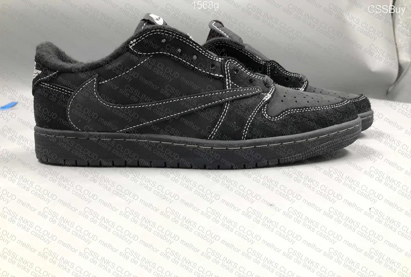 Air Jordan 1 Low Black Phantom PK
