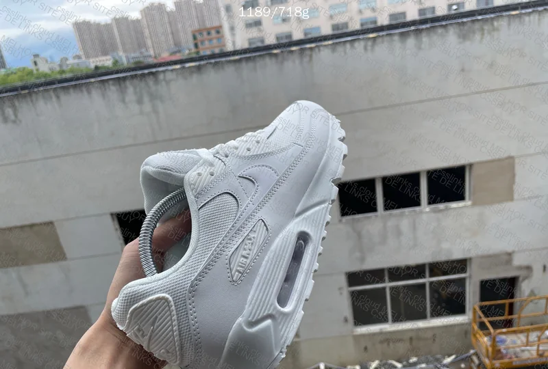 Air Max 90 All White Yolo 9