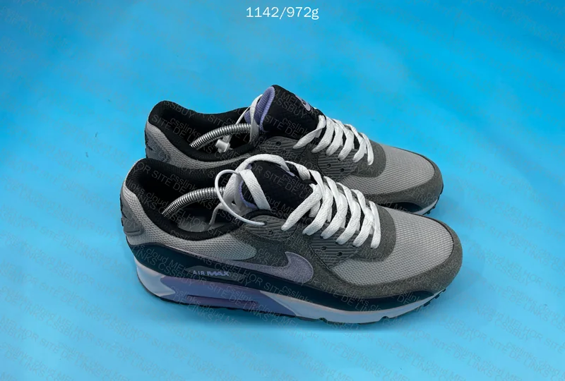 Air Max 90 Grey/Purple/Black 5