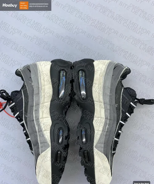 Air Max 95 CDG Black Grey 8