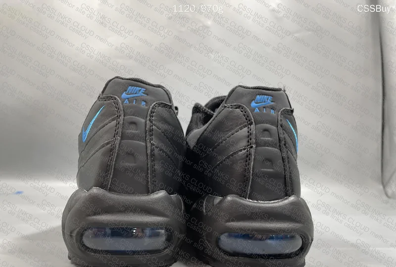 Air Max 95 Essential Black & Blue 3