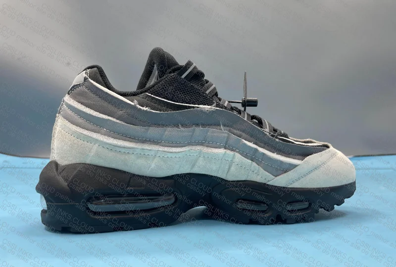 Air Max 95 x CDG White and Grey 5