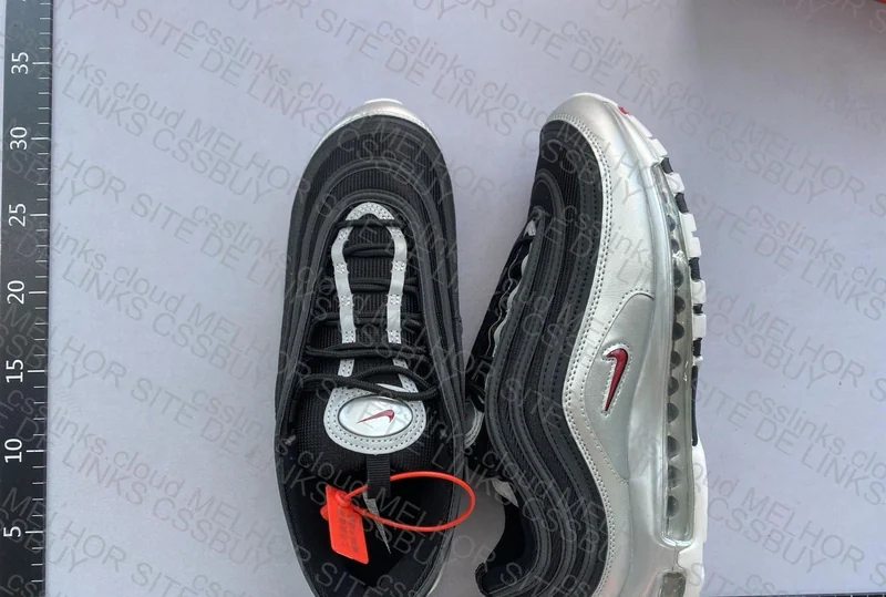Air max 97 Silver Black 4
