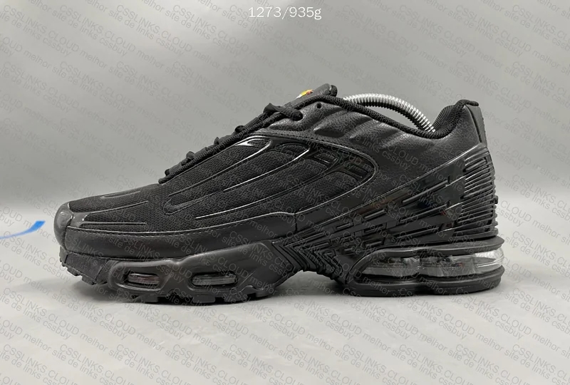Air Max Plus 3 "Triple Black" 5