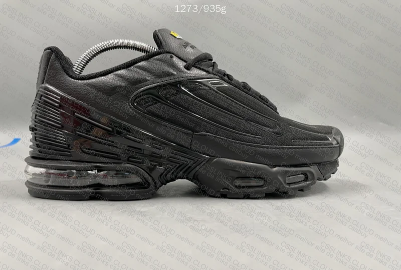 Air Max Plus 3 "Triple Black" 8