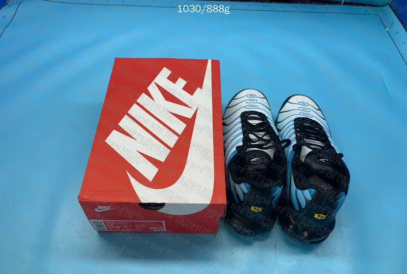 Air Max Plus Black/Sky Blue 9