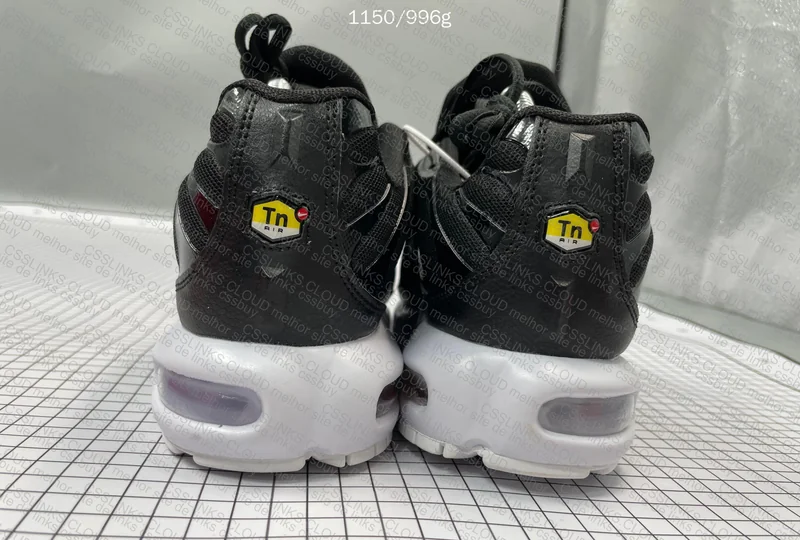Air Max Plus TN Black and White 3