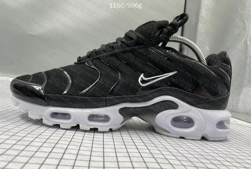 Air Max Plus TN Black and White 5