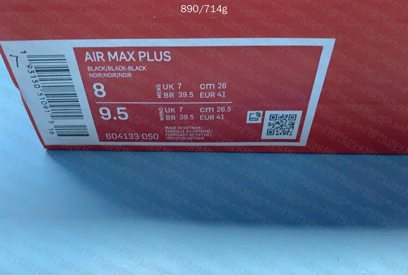 Air Max Plus TN- Triple Black