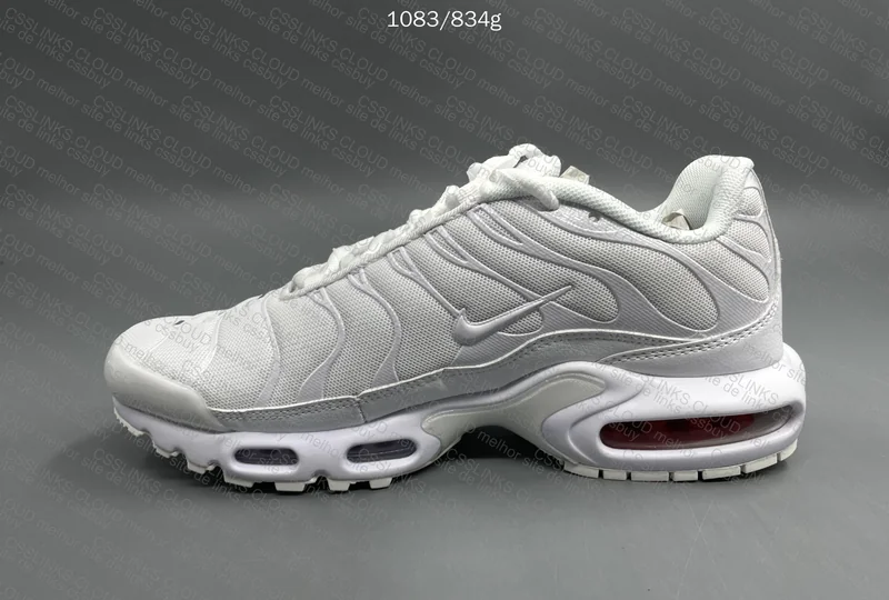 AIR MAX PLUS TN TRIPLE WHITE 6
