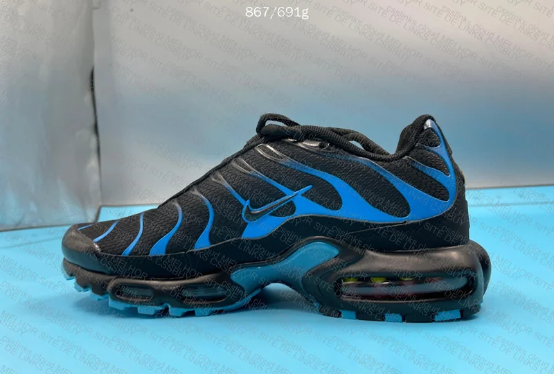 Air Max TN Plus "Black University Blue" 4