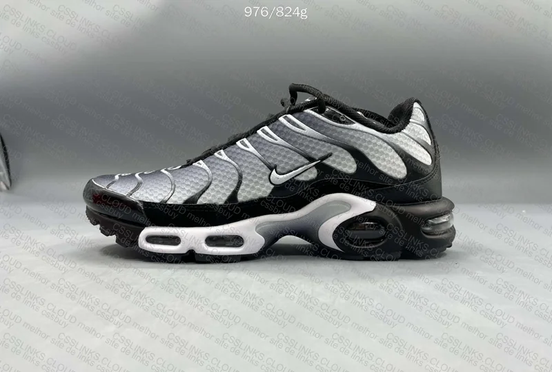 Air Max TN Black and White 7