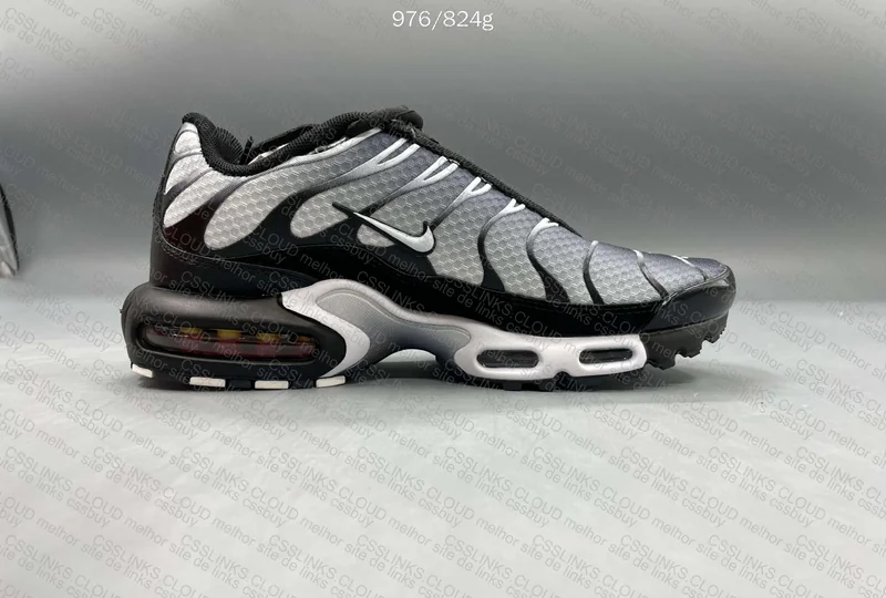 Air Max TN Black and White 8
