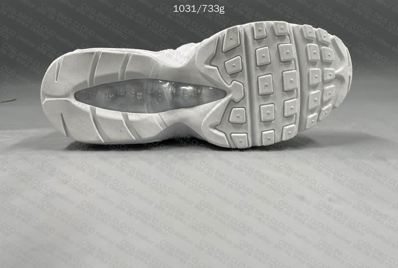 AIR MAX95 TRIPLE WHITE 5