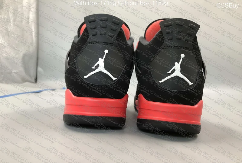 Airf Jordan 4 thunder red 3