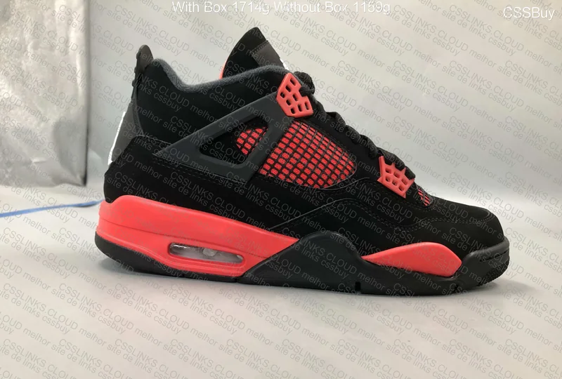 Airf Jordan 4 thunder red 4