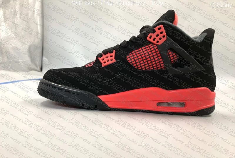Airf Jordan 4 thunder red 5