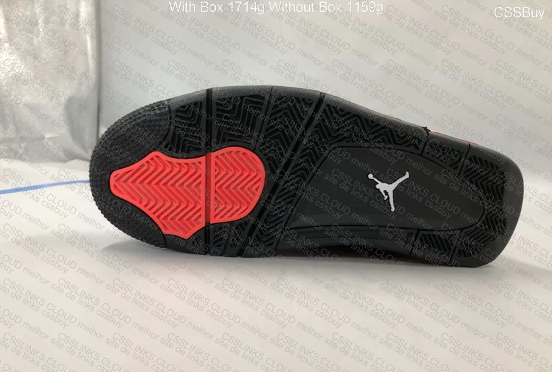 Airf Jordan 4 thunder red 9