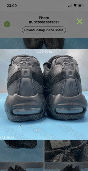Airmax 95 triple black gx 2