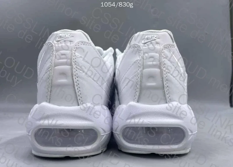 AirMax 95 "Triple White" 3