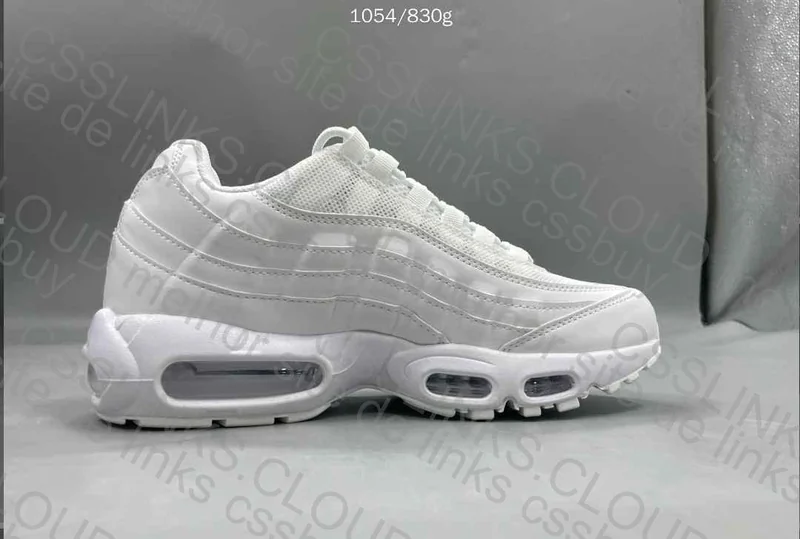 AirMax 95 "Triple White" 4
