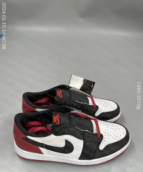 AJ1 Air Jordan 1 Low black toe OG