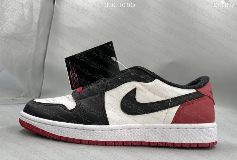 AJ1 Air Jordan 1 Low black toe OG 10